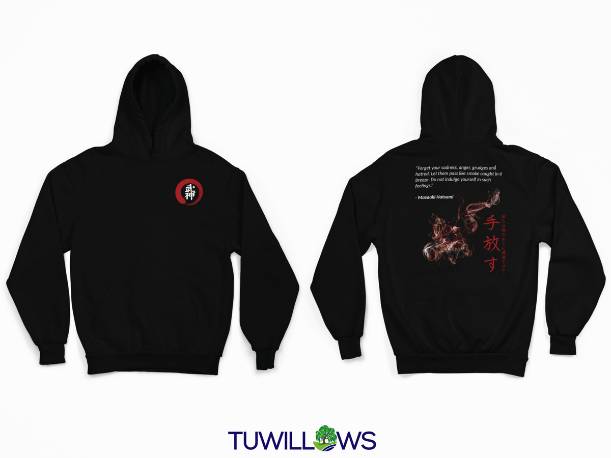 Let Them Pass Like Smoke - Bujinkan Hoodie - TuWillows