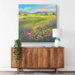 Wildflower Meadow - Canvas Print Wall Art - TuWillows