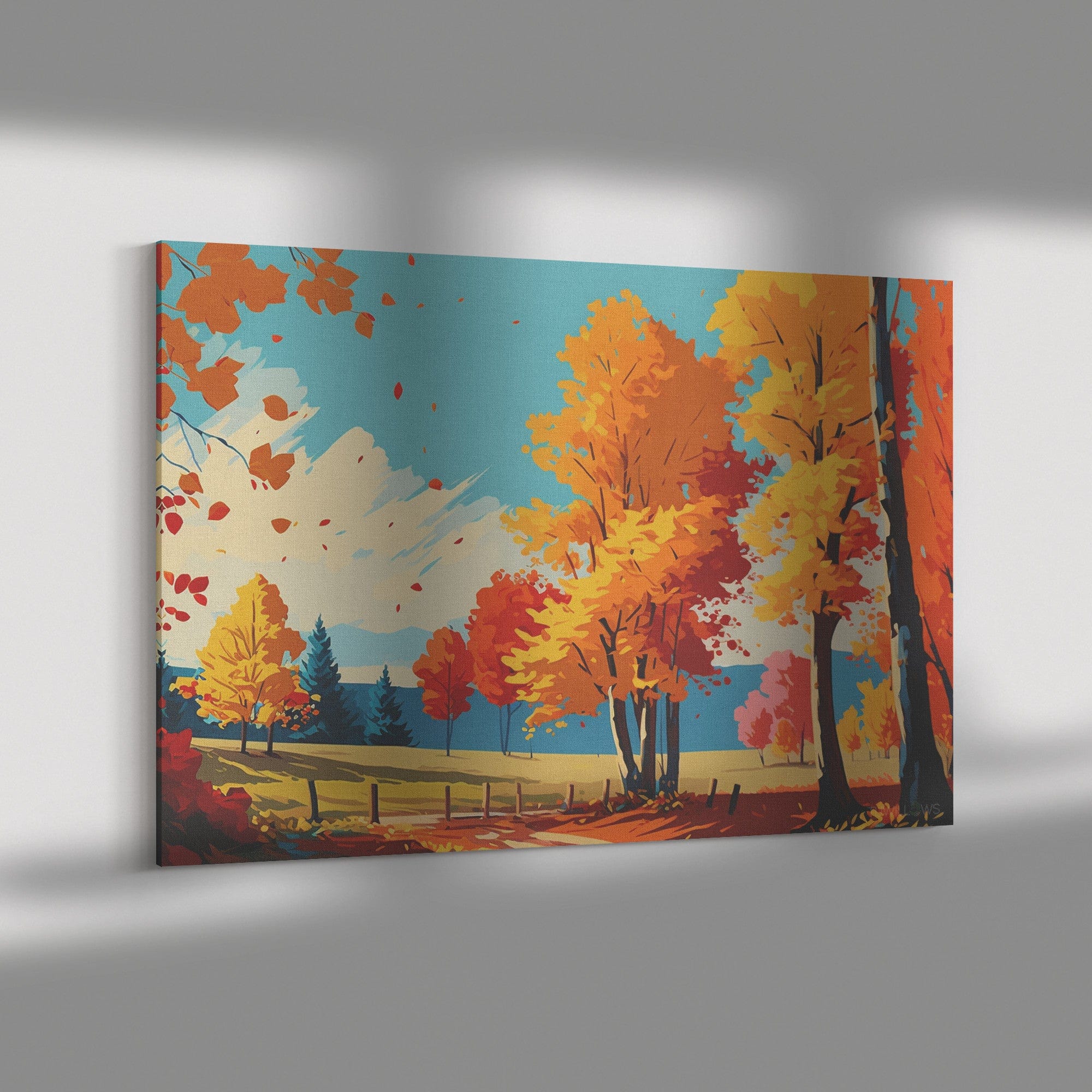 Autumn Hues - Canvas Print Wall Art - TuWillows