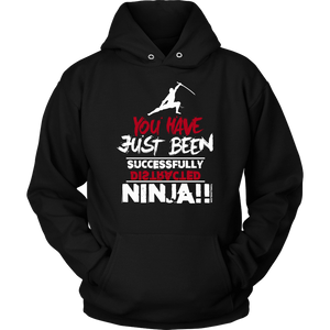 Distracted - Ninja Hoodie Black / S T-shirt - TuWillows