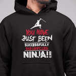 Distracted - Ninja Hoodie Navy / S Ninja Hoodie - TuWillows