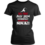 Distracted - Ninja Tshirt & Hoodie District Womens Shirt / Black / XS T-shirt - TuWillows