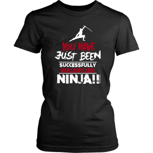 Distracted - Ninja Tshirt & Hoodie District Womens Shirt / Black / XS T-shirt - TuWillows