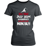Distracted - Ninja Tshirt & Hoodie District Womens Shirt / Charcoal / XS T-shirt - TuWillows
