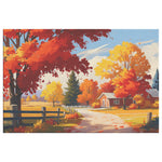 Fall Farmhouse - Canvas Print 8x12 / .75 Wall Art - TuWillows