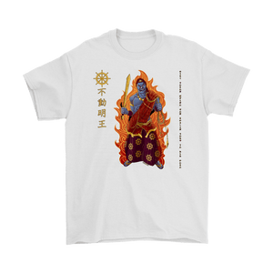Fudō Myō-ō T-shirt Gildan Mens T-Shirt / White / S Legends T-shirt - TuWillows
