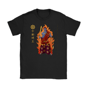 Fudō Myō-ō T-shirt Gildan Womens T-Shirt / Black / S Legends T-shirt - TuWillows