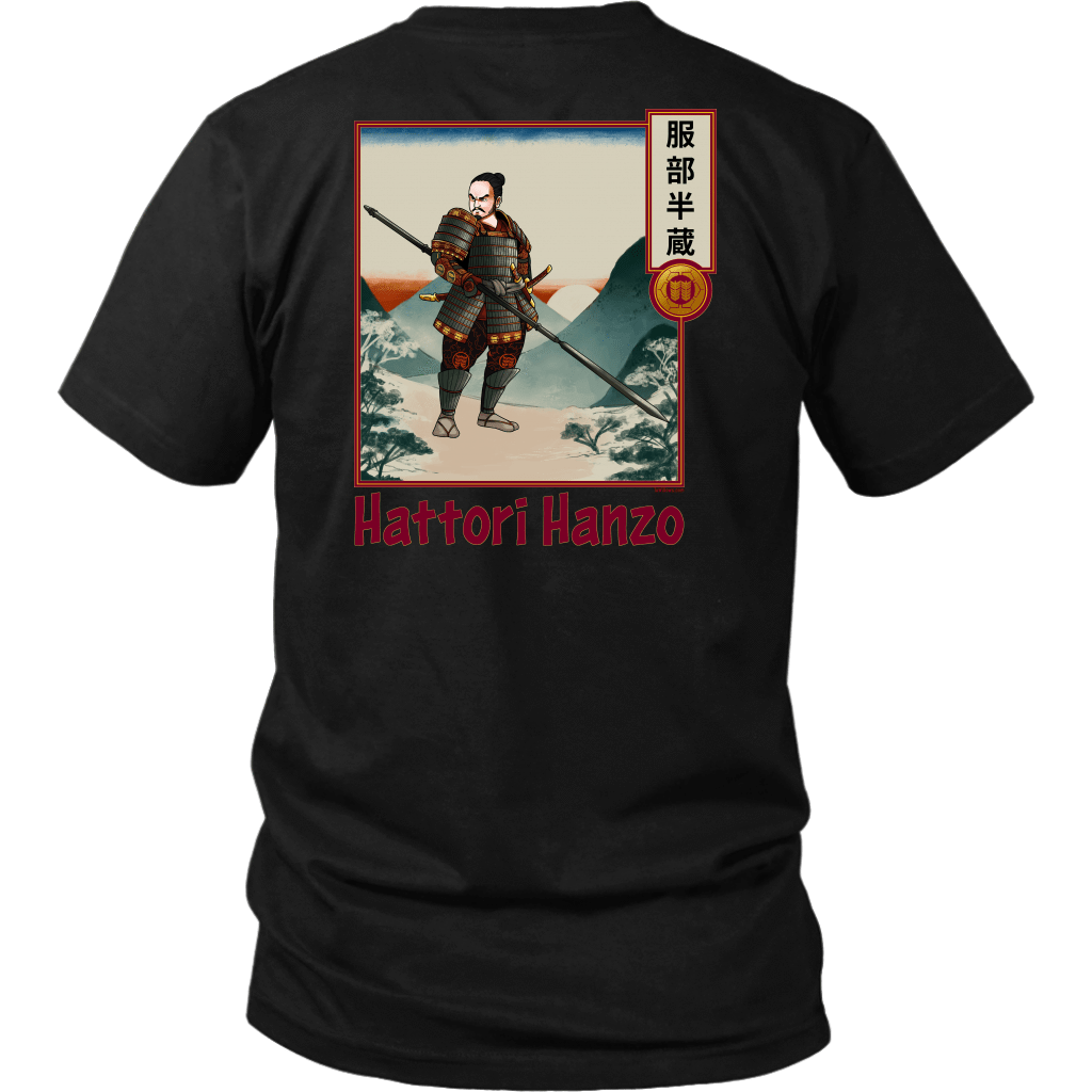 Hattori Hanzo - Famous Ninja Tshirt & Hoodie District Unisex Shirt / Black / S T-shirt - TuWillows
