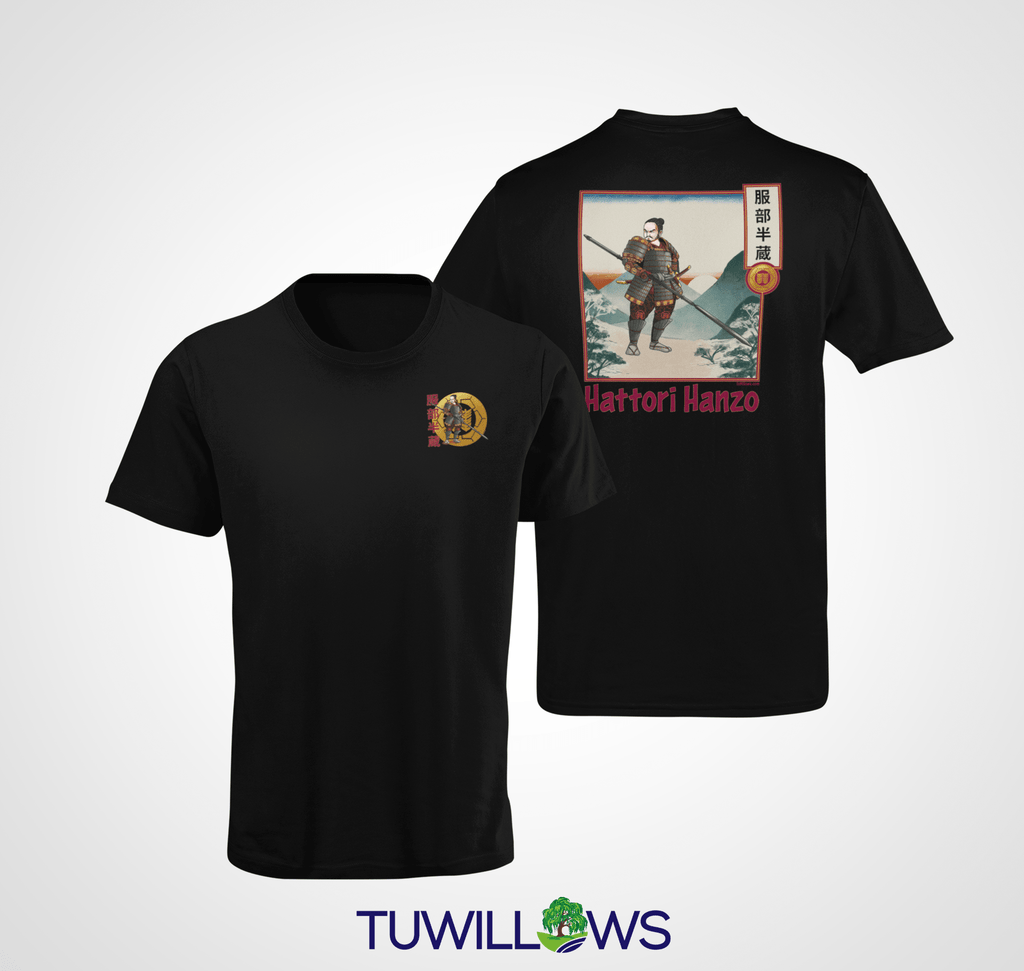 Hattori Hanzo - Famous Ninja Tshirt Legends T-shirt - TuWillows