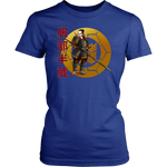 Hattori Hanzo's Spear  - Famous Ninja Tshirt & Hoodie District Womens Shirt / Royal Blue / XS T-shirt - TuWillows