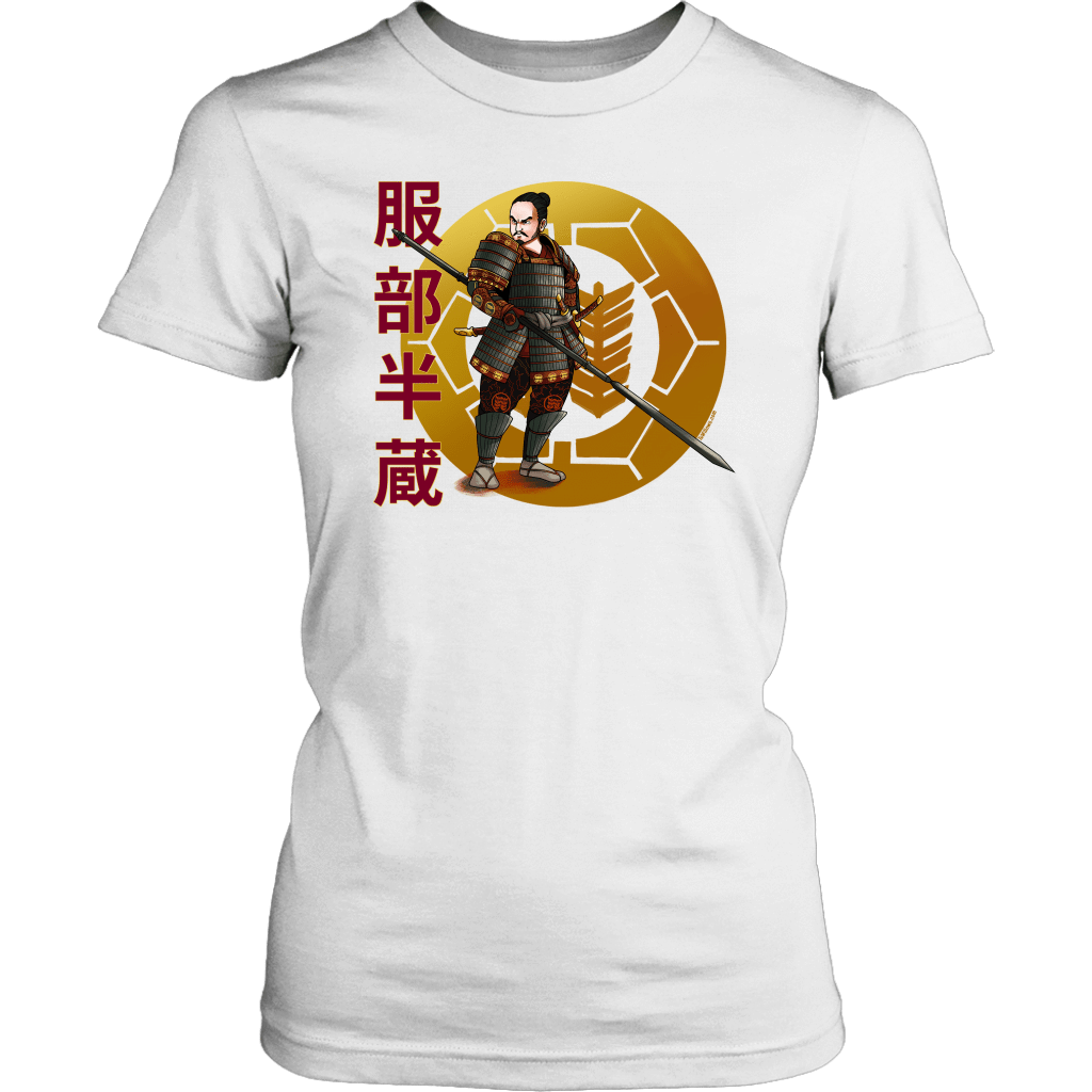 Hattori Hanzo's Spear  - Famous Ninja Tshirt & Hoodie District Womens Shirt / White / XS T-shirt - TuWillows