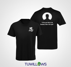Hide in the Light - Ninja Tshirt Ninja T-shirt - TuWillows