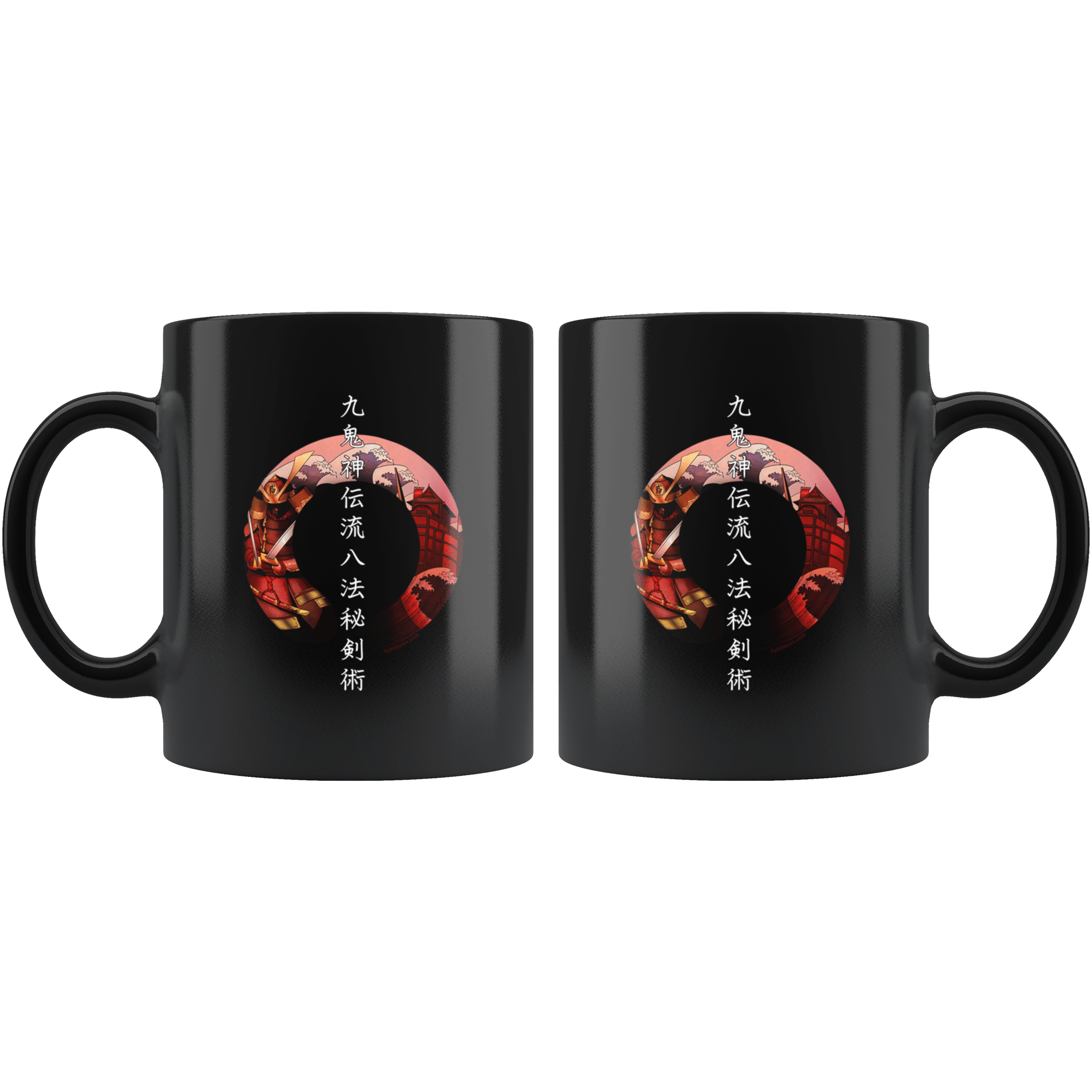 Kuki Shinden Happō Bikenjutsu Mug 11oz Kuki Shinden Happō Bikenjutsu Drinkware - TuWillows