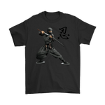 Ninja Tshirt Gildan Mens T-Shirt / Black / S Ninja T-shirt - TuWillows