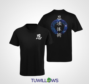 Ninpo Taijutsu - Ninja Tshirt Ninja T-shirt - TuWillows