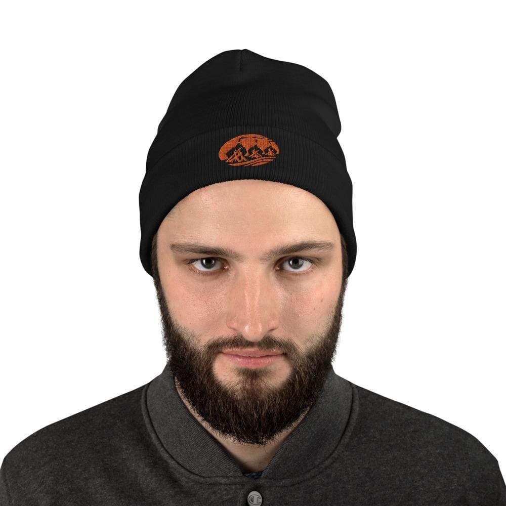 Three Fires - Embroidered Beanie