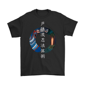 Togakure-ryū Ninpō Taijutsu Tshirt Gildan Mens T-Shirt / Black / S Bujinkan T-shirt - TuWillows